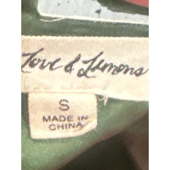 For Love & Lemons Polka Dot Paula Ruched Drawstring Dress Sleeveless Size S - Picture 7 of 14